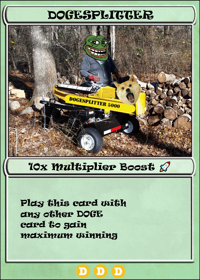 Rare Doge - DOGESPLITTER - Series 8 Card 46
